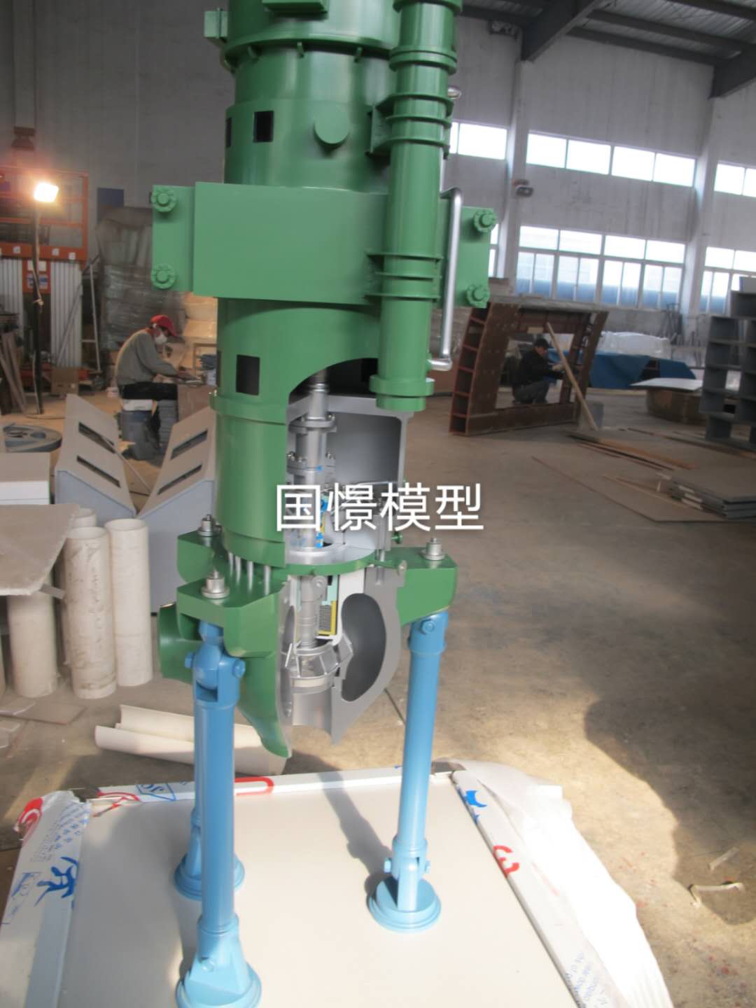 盘山县机械模型