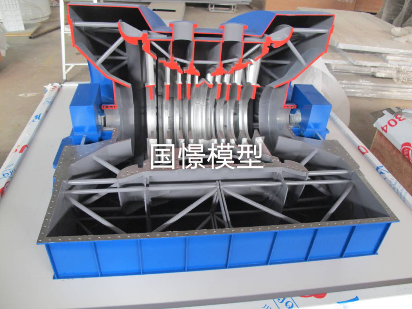 盘山县机械模型