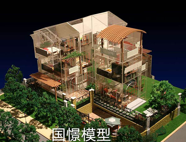 盘山县建筑模型