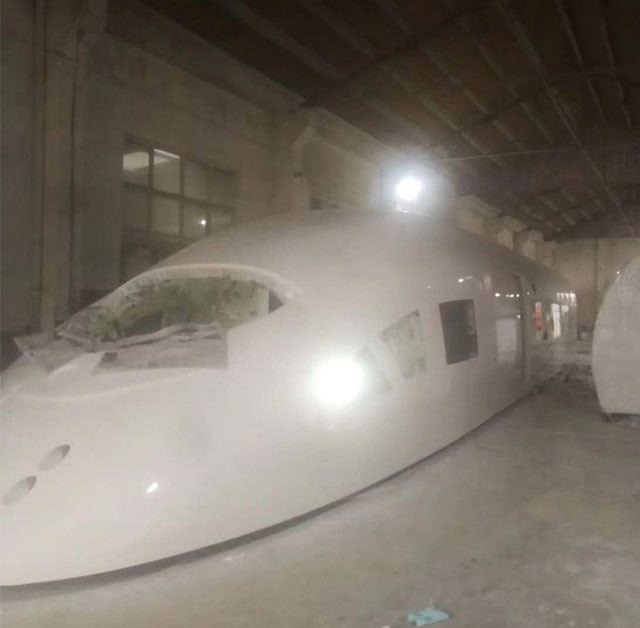 盘山县高铁模型