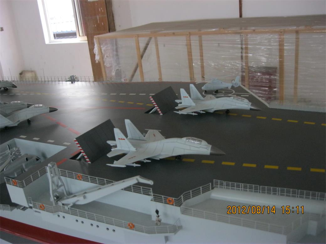 盘山县辽宁舰模型